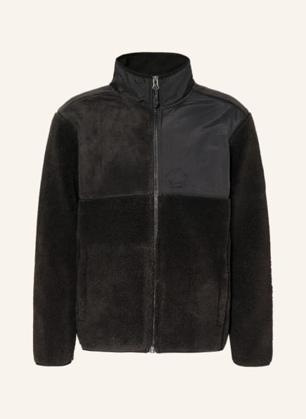Superdry Teddy jacket in mixed materials, Color: BLACK (Image 1)