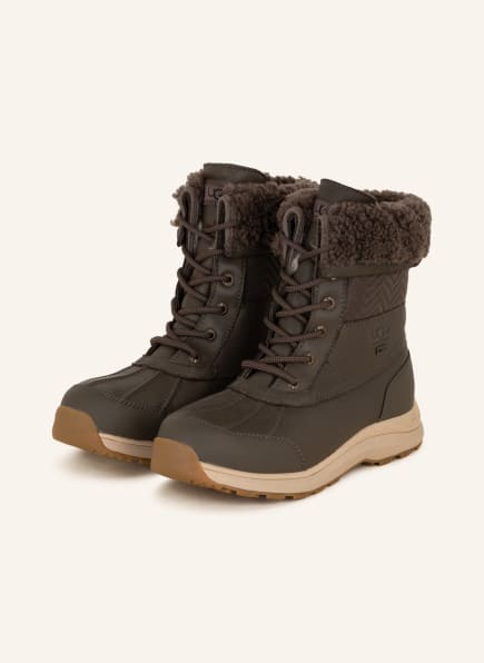 UGG Lace-up Boots ADIRONDACK BOOT III, Color: DARK GREEN (Image 1)