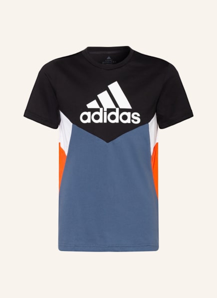 Egoism niece cup adidas T-Shirt in schwarz/ orange/ blau online kaufen | Breuninger