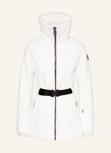 fusalp Ski jacket CLEA with removable faux fur, Color: WHITE (Image 1)