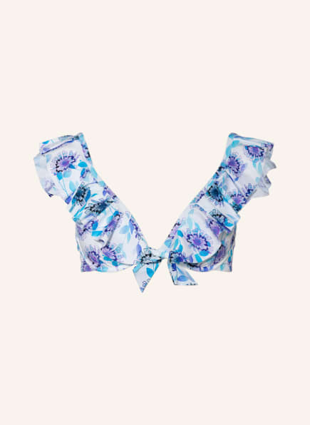 VILEBREQUIN Underwired bikini top LIZZY , Color: WHITE/ DARK BLUE/ PURPLE (Image 1)