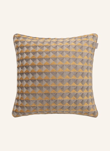 GANT HOME Decorative cushion cover , Color: TAUPE/ DARK YELLOW (Image 1)