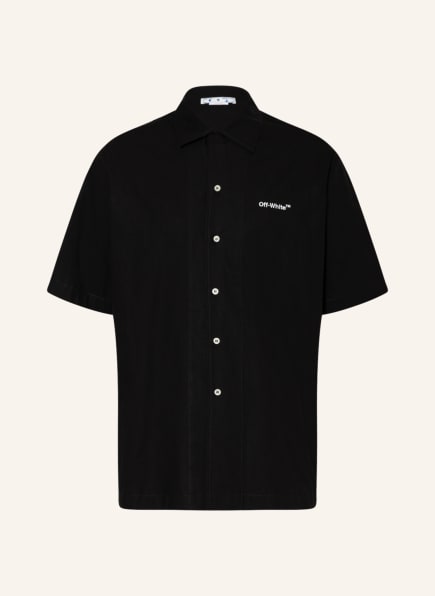 Off-White Short sleeve shirt comfort fit, Color: BLACK (Image 1)