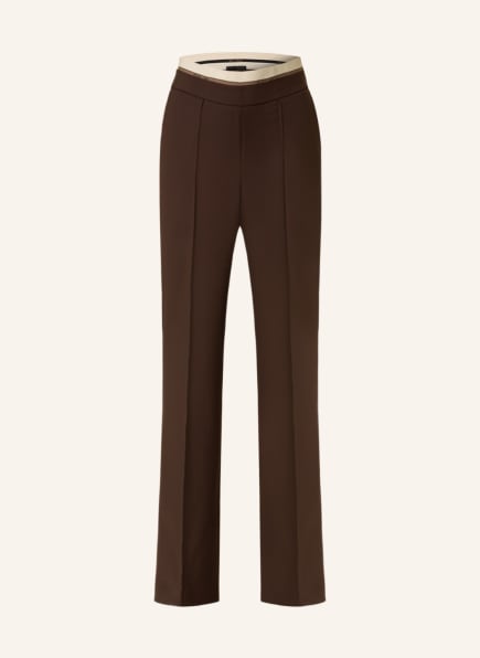 HELMUT LANG Hose , Farbe: DUNKELBRAUN/ HELLBRAUN (Bild 1)