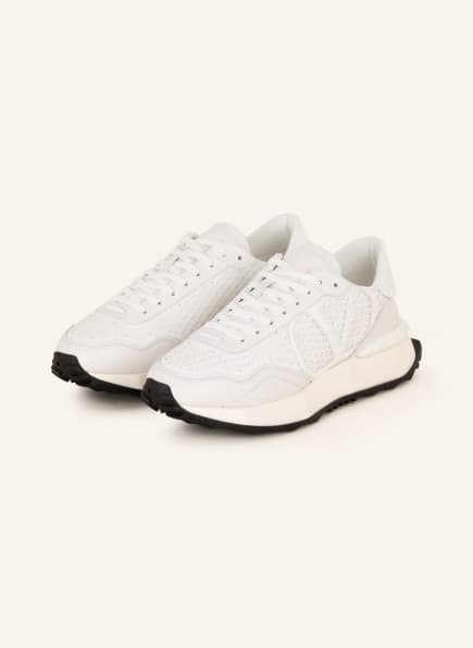 valentino white tennis shoes