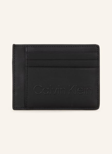 Calvin Klein Kartenetui mit Münzfach, Farbe: SCHWARZ (Bild 1)