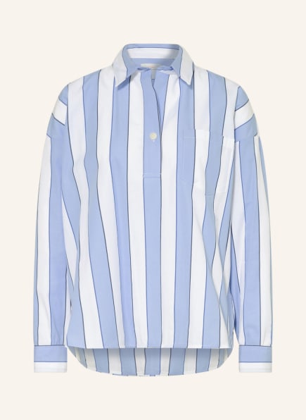 CINQUE Oversized-Blusenshirt CITARA, Farbe: WEISS/ HELLBLAU/ DUNKELBLAU (Bild 1)
