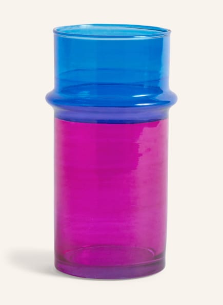 HAY Vase MOROCCAN S, Farbe: PINK/ BLAU (Bild 1)