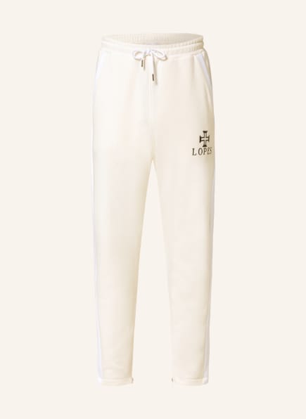 LEANDRO LOPES Spodnie dresowe , Kolor: ECRU (Obrazek 1)