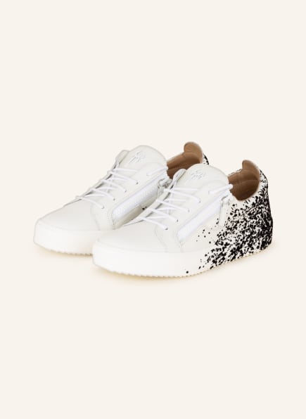 GIUSEPPE ZANOTTI DESIGN Sneakers FRANKIE, Color: WHITE/ BLACK (Image 1)