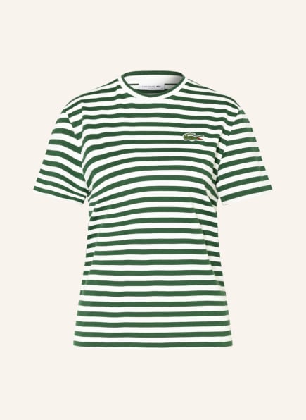 LACOSTE T-Shirt, Farbe: GRÜN/ WEISS (Bild 1)