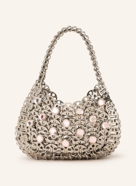 paco rabanne Handbag 1969 MOON SMALL with decorative gems, Color: SILVER (Image 1)