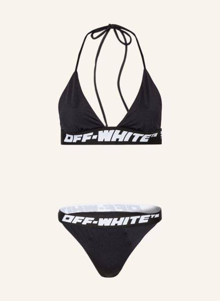 Off-White Triangle bikini, Color: BLACK (Image 1)