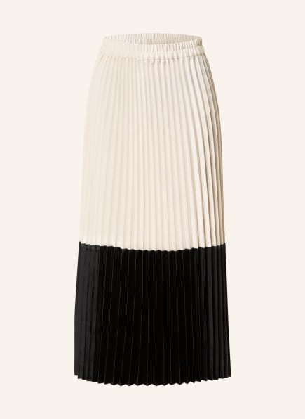 InWear Pleated skirt ZILKYIW, Color: CREAM/ BLACK (Image 1)