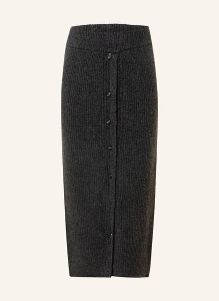 BLACK PALMS THE LABEL Knit skirt SENJA, Color: DARK GRAY (Image 1)