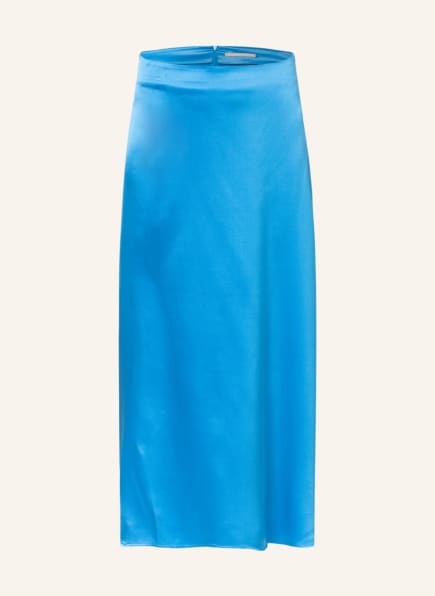 (THE MERCER) N.Y. Silk skirt , Color: BLUE (Image 1)
