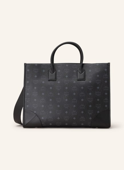 MCM Shopper MUNCHEN VISETOS, Farbe: SCHWARZ/ GRAU (Bild 1)
