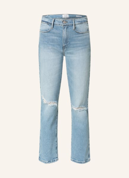 FRAME DENIM 7/8-Jeans LE HIGH STRAIGHT, Farbe: DMCR DEMACO RIBS (Bild 1)