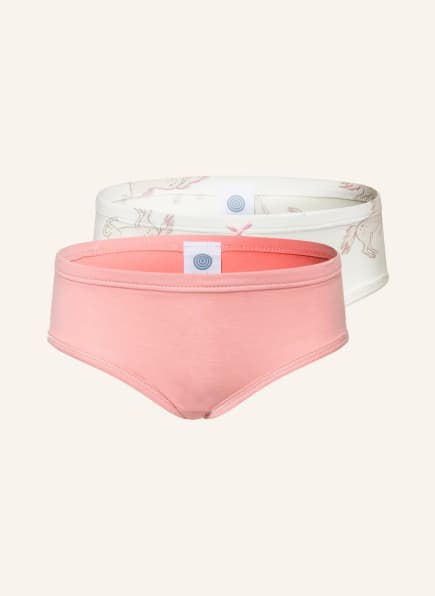 Sanetta 2er-Pack Slips, Farbe: NUDE/ WEISS (Bild 1)