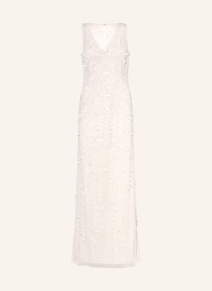 ADRIANNA PAPELL Abendkleid mit Schmucksteinen , Farbe: CREME/ WEISS (Bild 1)