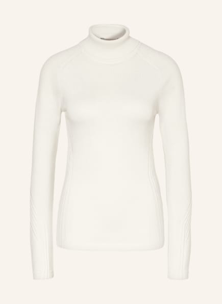 FALKE Functional underwear shirt SKIING with merino wool, Color: WHITE (Image 1)