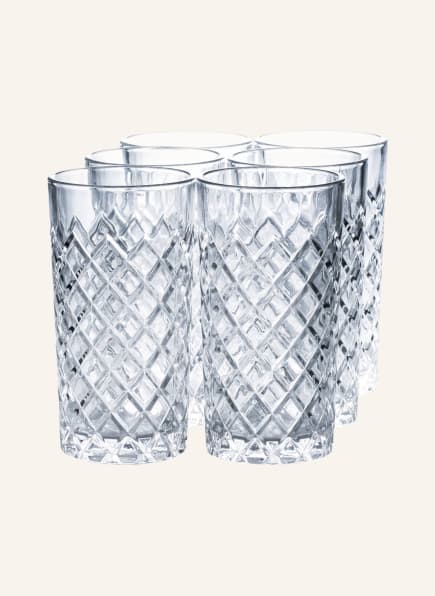 APS Set of 6 drinking glasses HEALEY HI-BALL, Color: WHITE (Image 1)