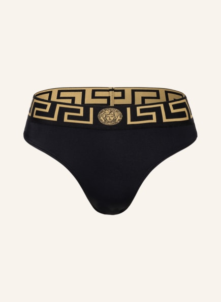 VERSACE High waist bikini bottoms in black | Breuninger