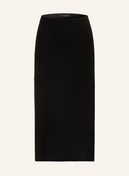 360CASHMERE Knit skirt ASHTON in cashmere, Color: BLACK (Image 1)