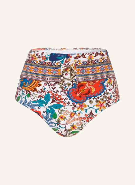 MARYAN MEHLHORN High waist bikini bottoms LIBERTINE, Color: WHITE/ BLUE/ RED (Image 1)