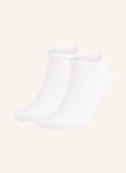TOMMY HILFIGER 2-pack sneaker socks, Color: 300 S- WHITE	 (Image 1)