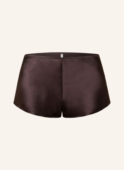 SIMONE PÉRÈLE Schlafshorts DREAM aus Seide, Farbe: TAUPE (Bild 1)