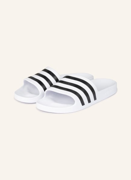 adidas Slides AQUA , Color: WHITE (Image 1)