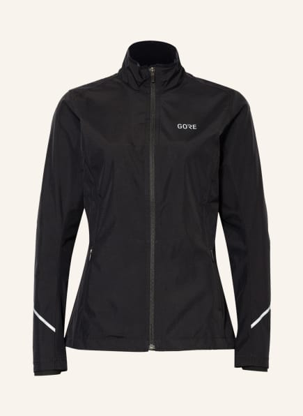 GORE RUNNING WEAR Running jacket R3 PARTIAL GORE-TEX INFINIUM™, Color: BLACK (Image 1)