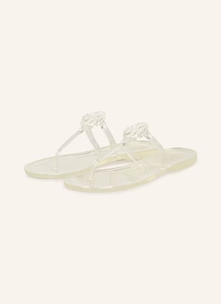 TORY BURCH Flip Flops MINI MILLER, Color: WHITE (Image 1)