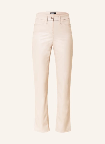 CAMBIO Trousers RAY in leather look, Color: BEIGE (Image 1)