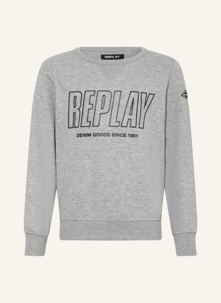 REPLAY Sweatshirt, Farbe: GRAU (Bild 1)