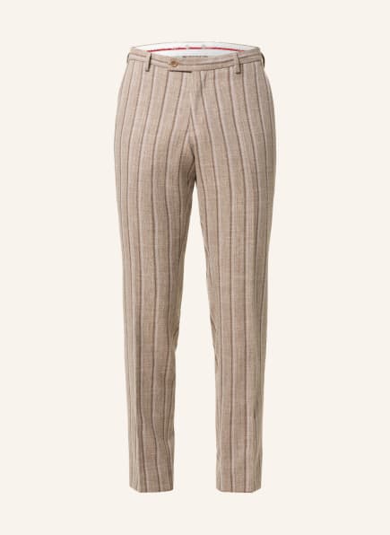 mens cream suit trousers