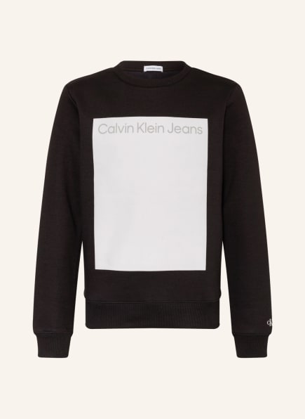 Calvin Klein Sweatshirt, Farbe: WEISS/ SCHWARZ (Bild 1)