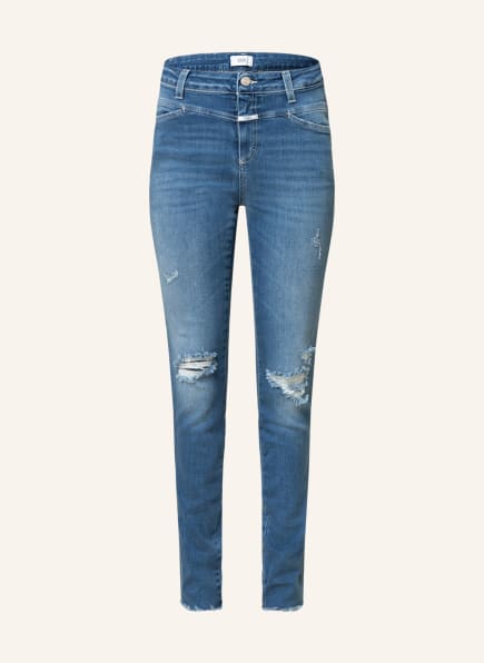 CLOSED Skinny Jeans SKINNY PUSHER, Farbe: MBL MID BLUE (Bild 1)