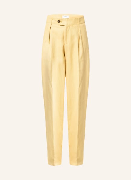 CLOSED Trousers MAWSON in dark yellow 