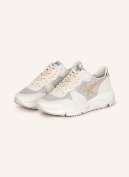 GOLDEN GOOSE Sneakers RUNNING SOLE, Color: WHITE/ LIGHT GRAY (Image 1)