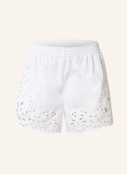 Chloé Shorts mit Lochspitze, Farbe: WEISS (Bild 1)
