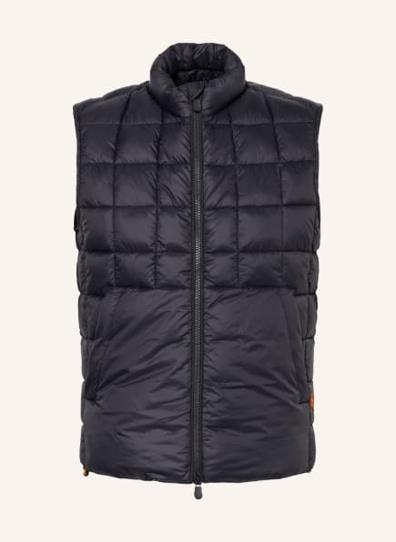 SAVE THE DUCK Quilted vest GIGA, Color: BLACK (Image 1)