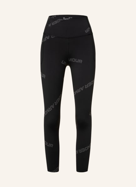 UNDER ARMOUR 7/8 tights MERIDIAN, Color: BLACK (Image 1)