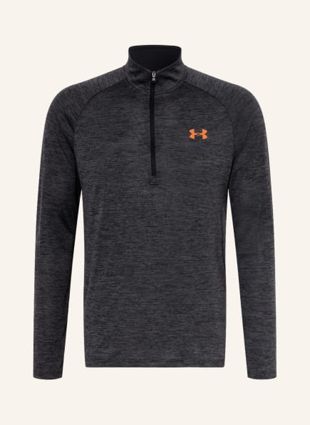 UNDER ARMOUR Longsleeve UA TECH™, Farbe: DUNKELGRAU/ SCHWARZ (Bild 1)