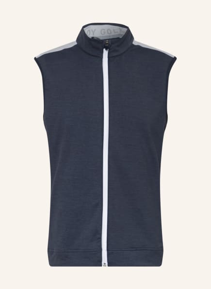 PUMA Golf vest CLOUDSPUN 17, Color: BLUE/ WHITE (Image 1)