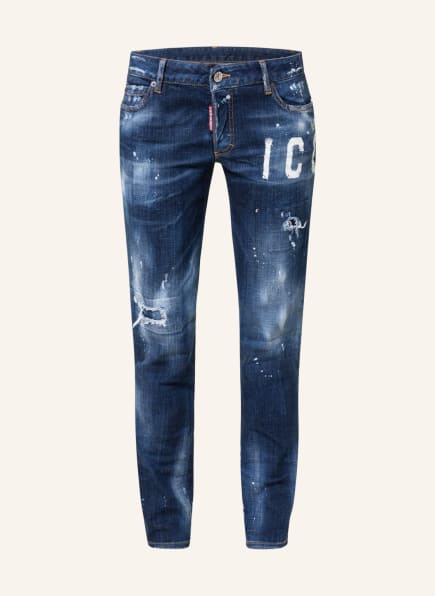 DSQUARED2 Destroyed jeans JENNIFER, Color: BLUE (Image 1)