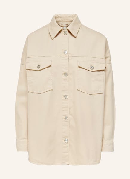 ONLY Jeans-Overshirt, Farbe: BEIGE (Bild 1)
