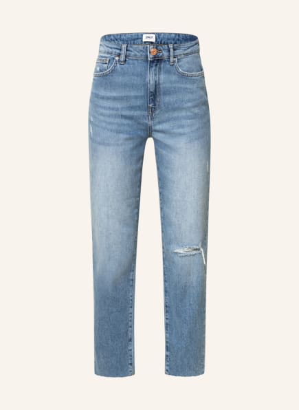 ONLY 7/8 jeans, Color: BLUE (Image 1)