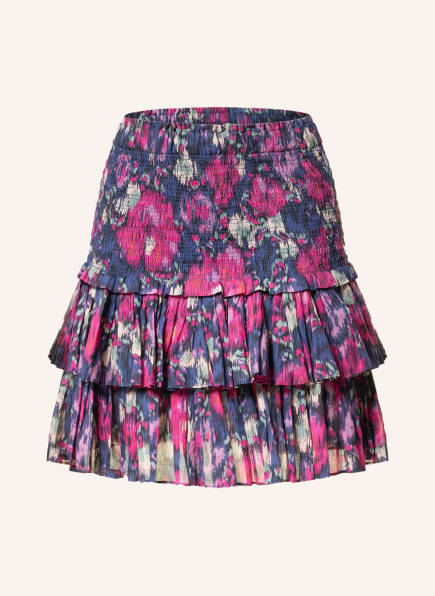 ISABEL MARANT ÉTOILE Skirt NAOMI , Color: DARK BLUE/ TEAL/ PINK (Image 1)